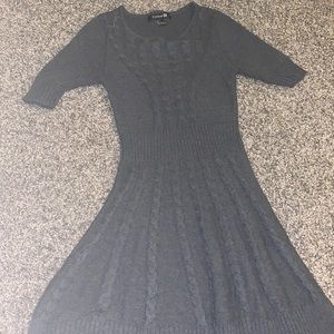 Forever 21 Dark Grey sweater dress